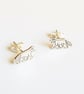 Fox Stud Earrings (Sterling Silver) - Image 3