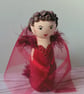 Scarlett O'Hara wooden peg doll. - Image 2