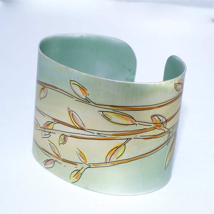 Spring blossom cuff
