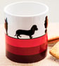 Pink Dog Breed Coffee Mug Gift for Lover Owner Dachshund Westie Terrier Poodle - Image 2