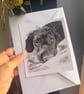 Charcoal Pet Portrait - Image 1