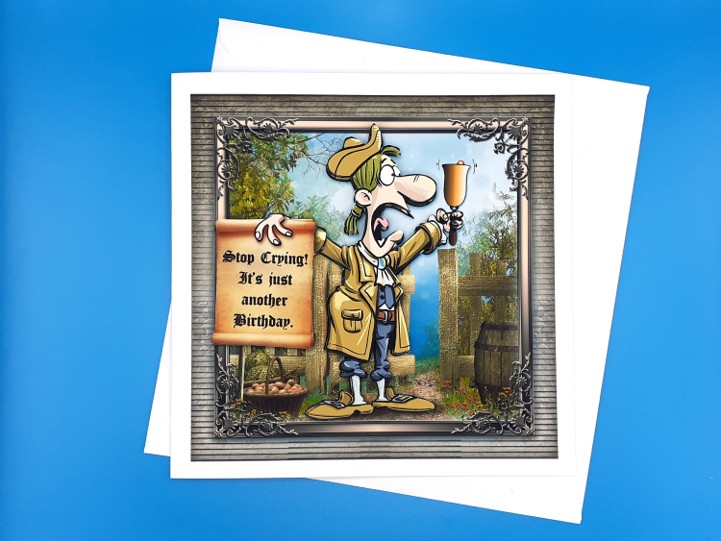 Funny Male Large Card, Husband, Son, Father, Brother