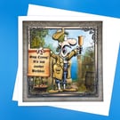 Funny Male Large Card, Husband, Son, Father, Brother