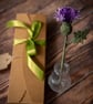 Thistle Flower Crochet Bookmark (frost colour palette) - Image 8