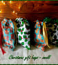 Holly Christmas Drawstring Gift Bag, Eco Friendly Reusable Fabric Bag - Image 6