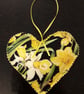 Daffodil hanging heart