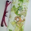 Sad flower fairy glasses case