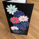 Handmade, flower design card