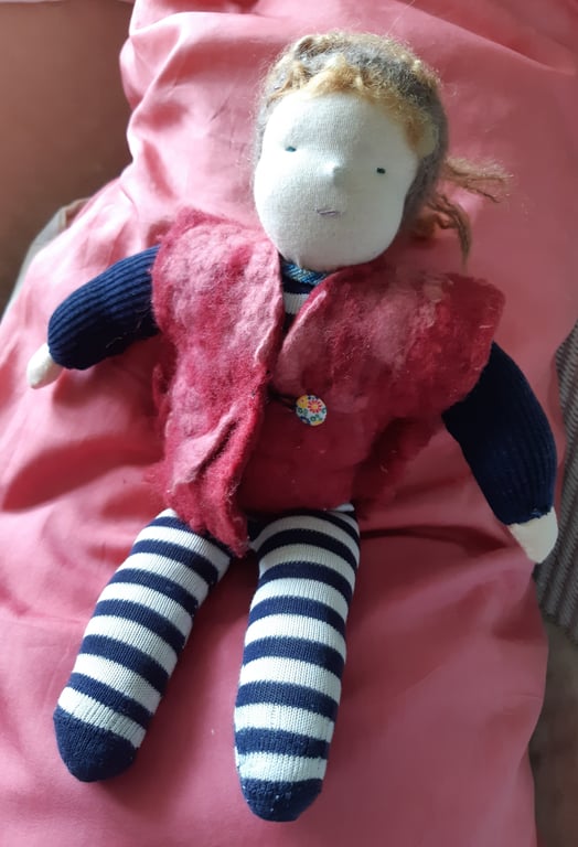 Friend for life handmade doll