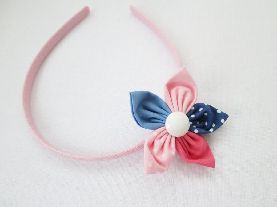 Flower hair band