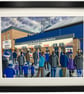 Peterborough. Framed & Unframed Fine Art Print, Utd United Football FC, Gift - Image 1