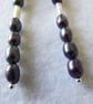 Unique Sterling Silver and Freshwater Peacock Pearl Earrings - Image 6