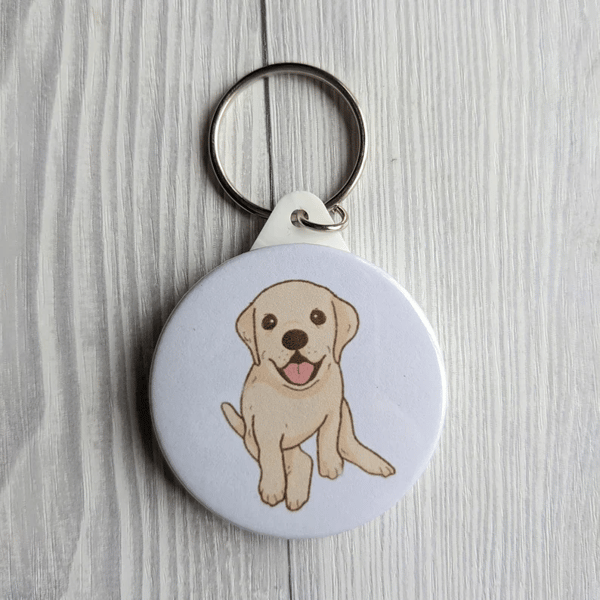 Labrador dog keyring, labrador dog gifts