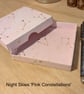 A handmade, ultra-thin gift box - Night Skies 'Pink Constellations'