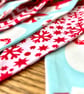 Handmade Polar Bear Bunting (Blue) - Handmade Fabric Garland - Image 4