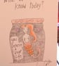 Small Prophets inspired original drawing "You deserve a great life"