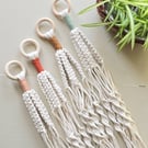Macrame Plant Hanger with tassel 