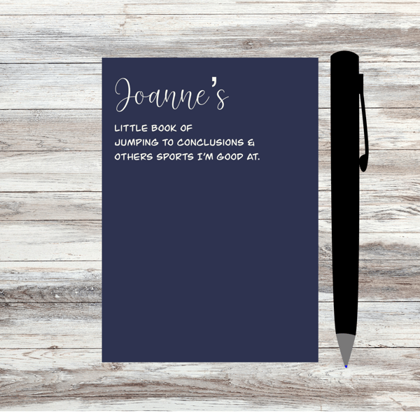 Personalised Notebook - Funny Notebook 