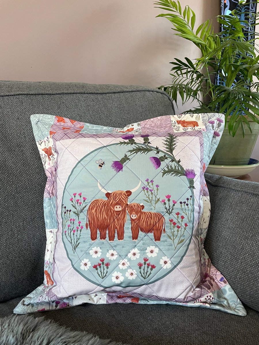 Highland Cow - Cushion cover