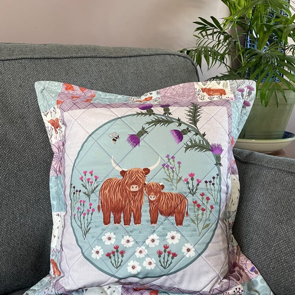 Highland Cow - Cushion cover