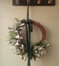 Timeless Green and Velvet Wreath, Year Round Door Decor