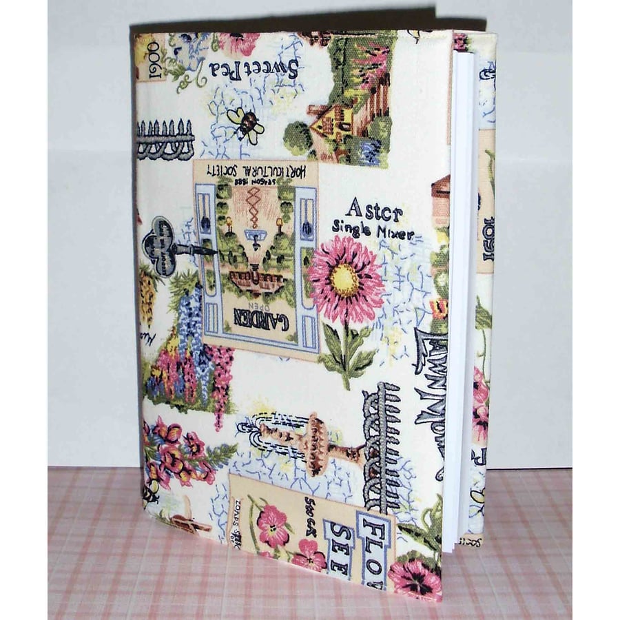 Diary fabric covered gardener