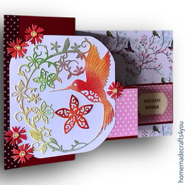 Folded Bird Card