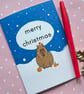 Capybara Christmas Card - Cute Christmas Card - Image 3
