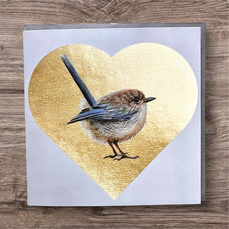Fairy Wren Greeting Card