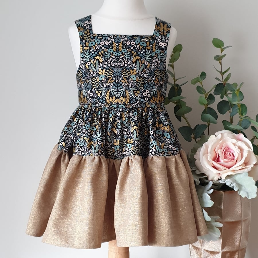 Age 3 Handmade Oaklyn Girls Party Dress