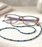 Turquoise Handmade Glasses Chain
