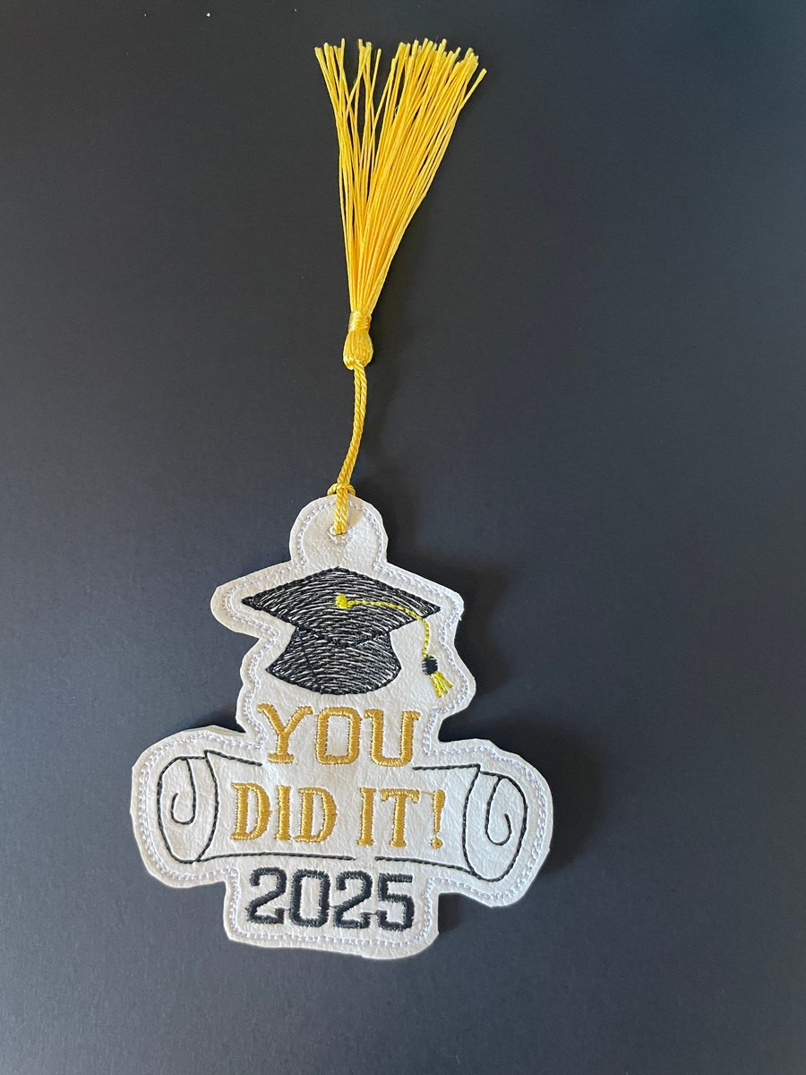 Bespoke graduation bookmarks choose your own colour 