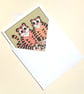 Tiger Family Card - father's day card or new baby card, blank inside Q-TGF - Image 2