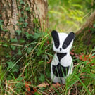 Badger : Soft Animal Toy, Nursery Playtime, Woodland Animal, Forest Creature