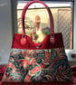William Morris ‘Indian’ fabric handbag. - Image 1