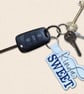 Kinda Sweet Keyring - Cute Quote Bag Charm - Image 2