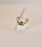 Silver Cluster Ring with Peridot - Image 2
