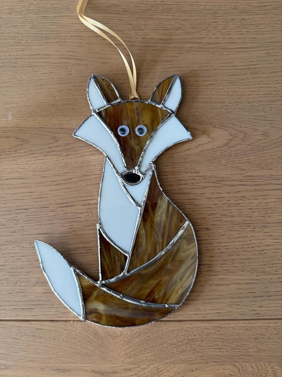 Stained glass Fox