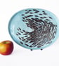 Fish Ceramic Plaque - Hand Built - Image 2