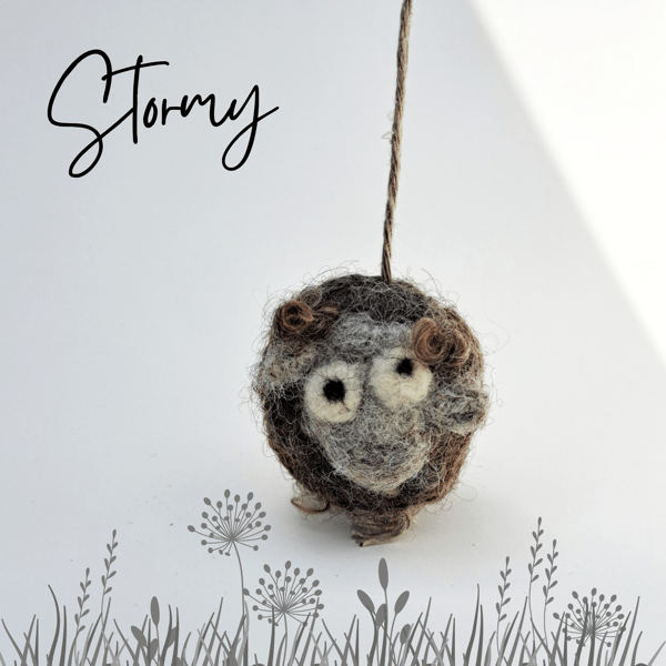 Stormy the Sheep your pocket-sized stress buddy and a keyring   M