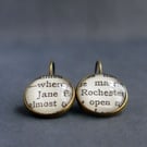 Academia Earrings, Jane Eyre and Mr Rochester