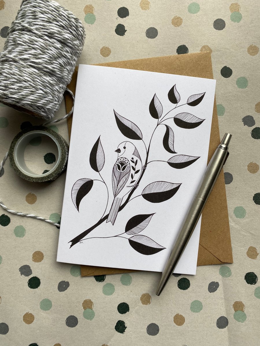 Goldfinch card