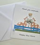 Herd You Moooved Cow New Home Card Embellished Illustrated Greeting - Image 6