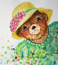 Bonny Bear. Original painting - Image 4