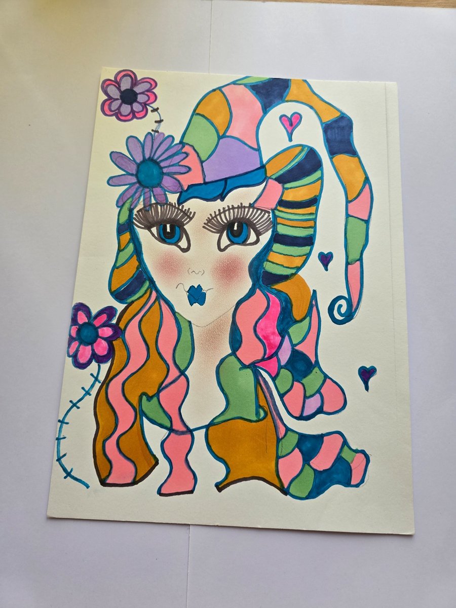 Fairy Witch Drawing 