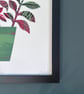 Basil Plant Wall Art, Limited Variable Edition Screen Print - Image 3
