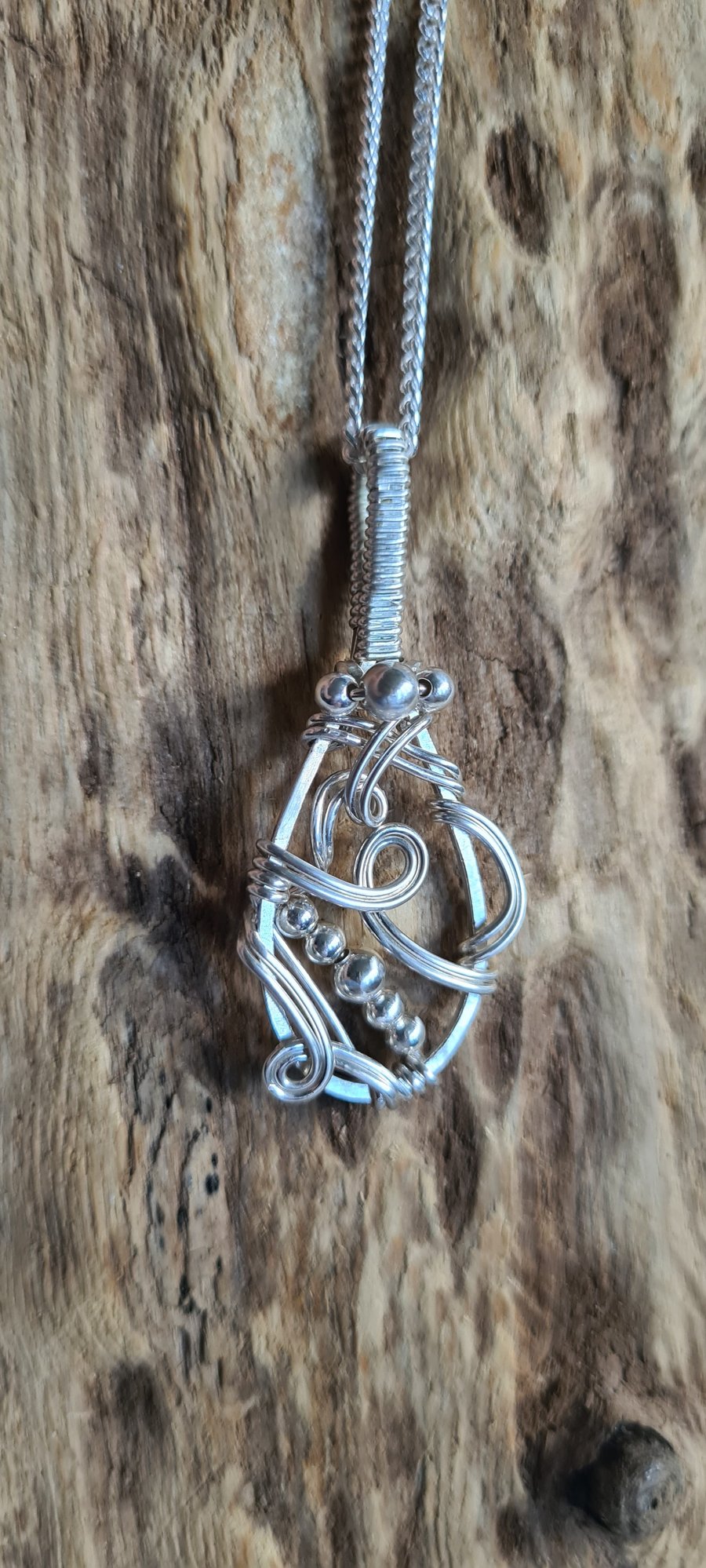 Handmade Unisex 925 Sterling Silver Necklace Pendant Unique Gift Boxed Jewellery