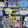 KNITTING PDF PATTERNS - Pattern Offer - Any two patterns for 3.75 pounds
