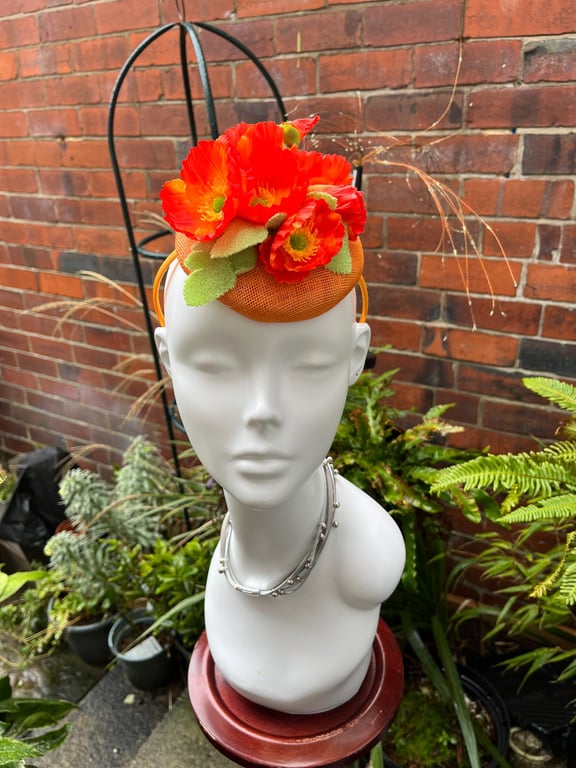 Beautiful Handmade hat, Hat for the Races, Hats for Ascot, Special Occasion Hats