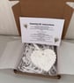 Textured Hanging Heart Aroma Stone - Essential oil Diffuser - Image 5